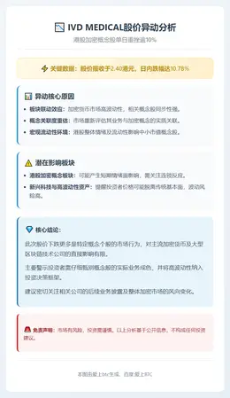 IVD MEDICAL跌超10% 现报2.40港元