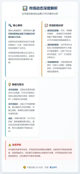 孙宇晨抛售20万美元LIT