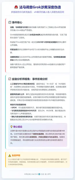 法马调查Grok涉黄深度伪造