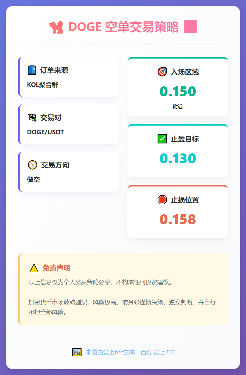 2026-01-05 12:50:45 DOGE空单策略