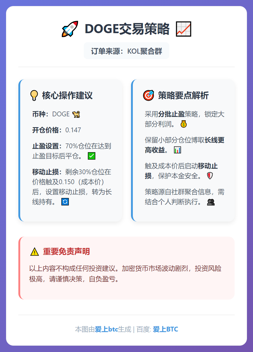 DOGE交易策略
