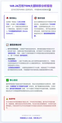 149.26万枚TON大额转移