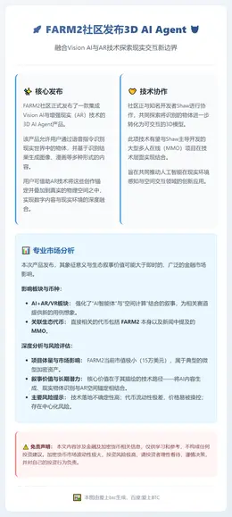 FARM2社区发布3D AI Agent，探索虚实交互