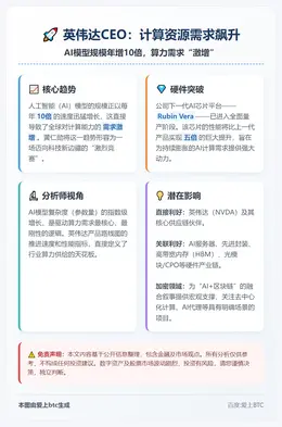 英伟达CEO：计算资源需求飙升