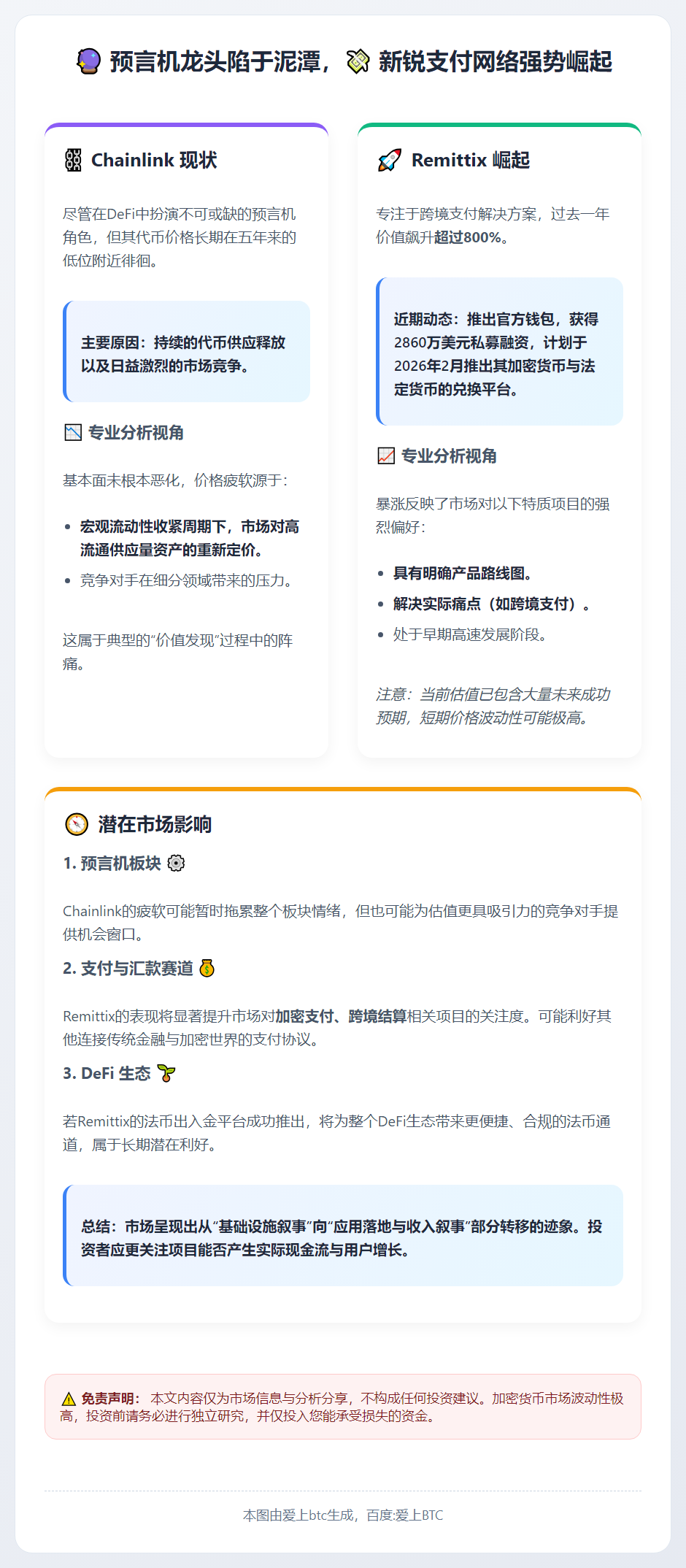 Chainlink持平五年，Remittix飙升800%