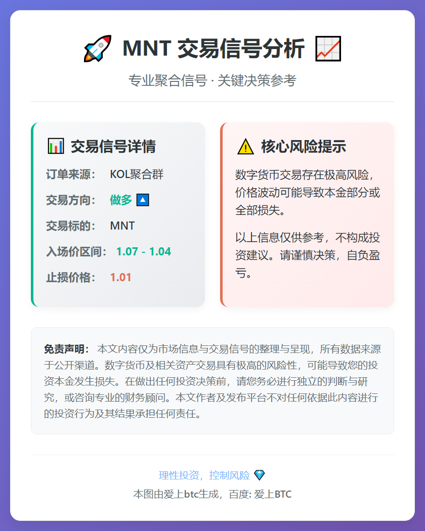2026-01-07 02:05:27 MNT做多信号
