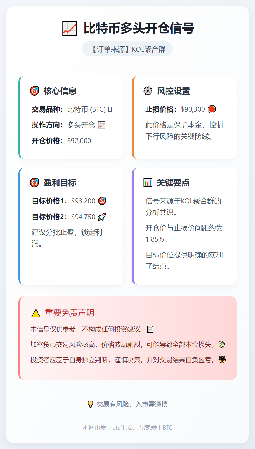 比特币多头开仓信号