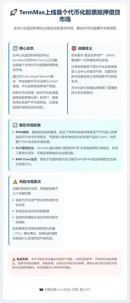 TermMax上线首个代币化股票抵押借贷市场