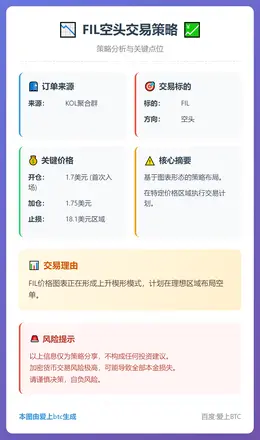 2026-01-07 17:35:14 FIL空头交易策略