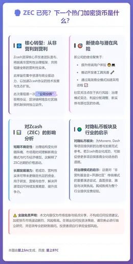 ZEC 已死？下一个热门加密货币是什么？