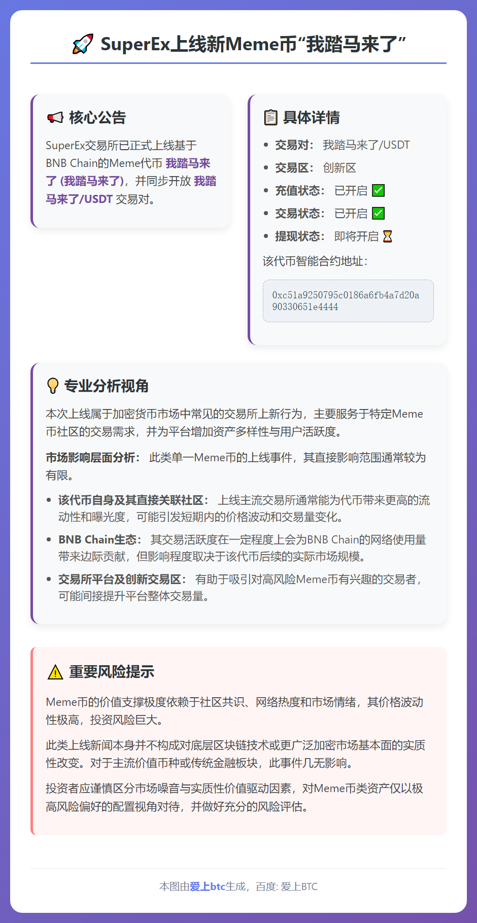 SuperEx上线，我来了