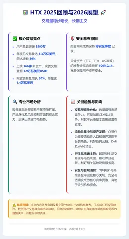 HTX 2025回顾与2026展望：交易量稳步增长，长期主义