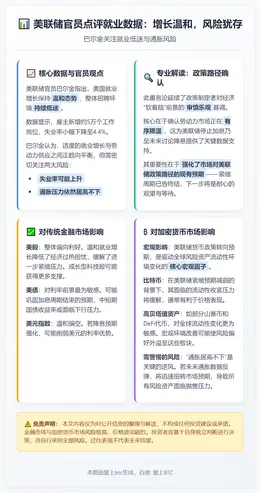 巴尔金：就业低迷，关注失业与通胀风险