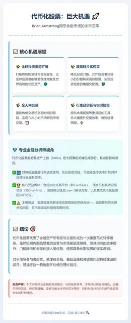 代币化股票：巨大机遇