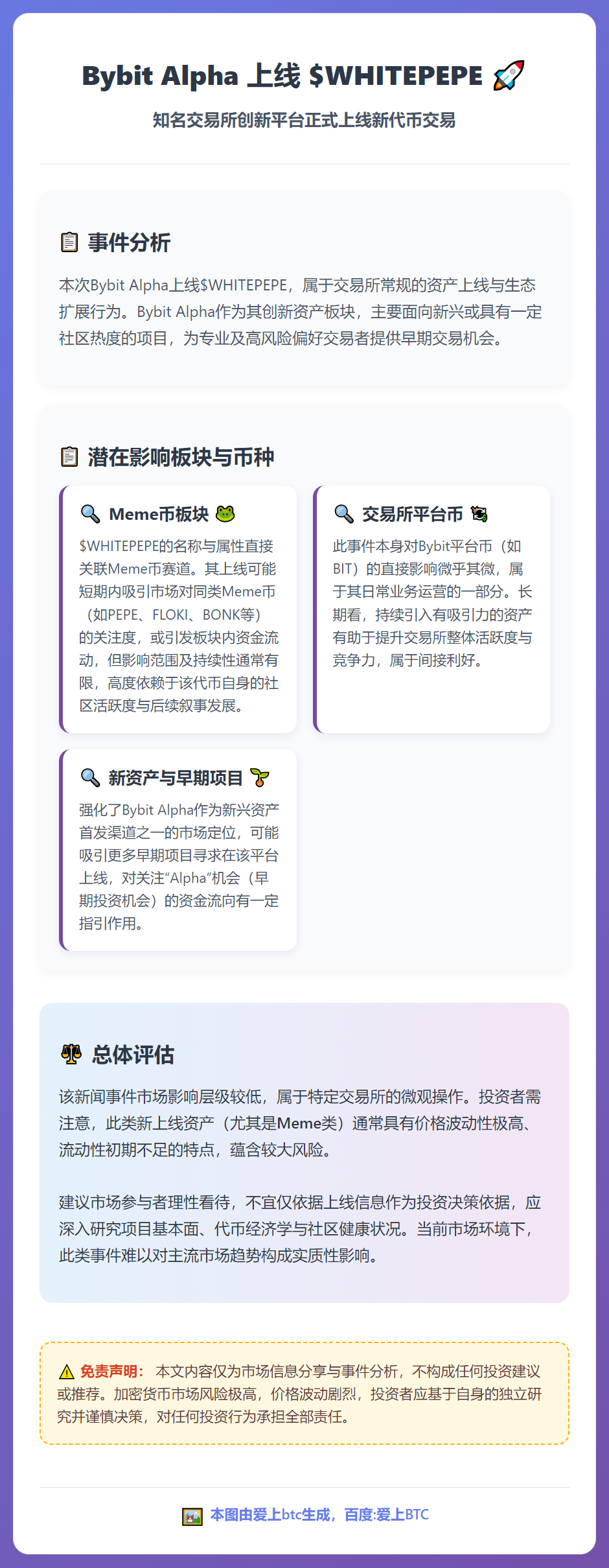 Bybit Alpha 上线 $WHITEPEPE
