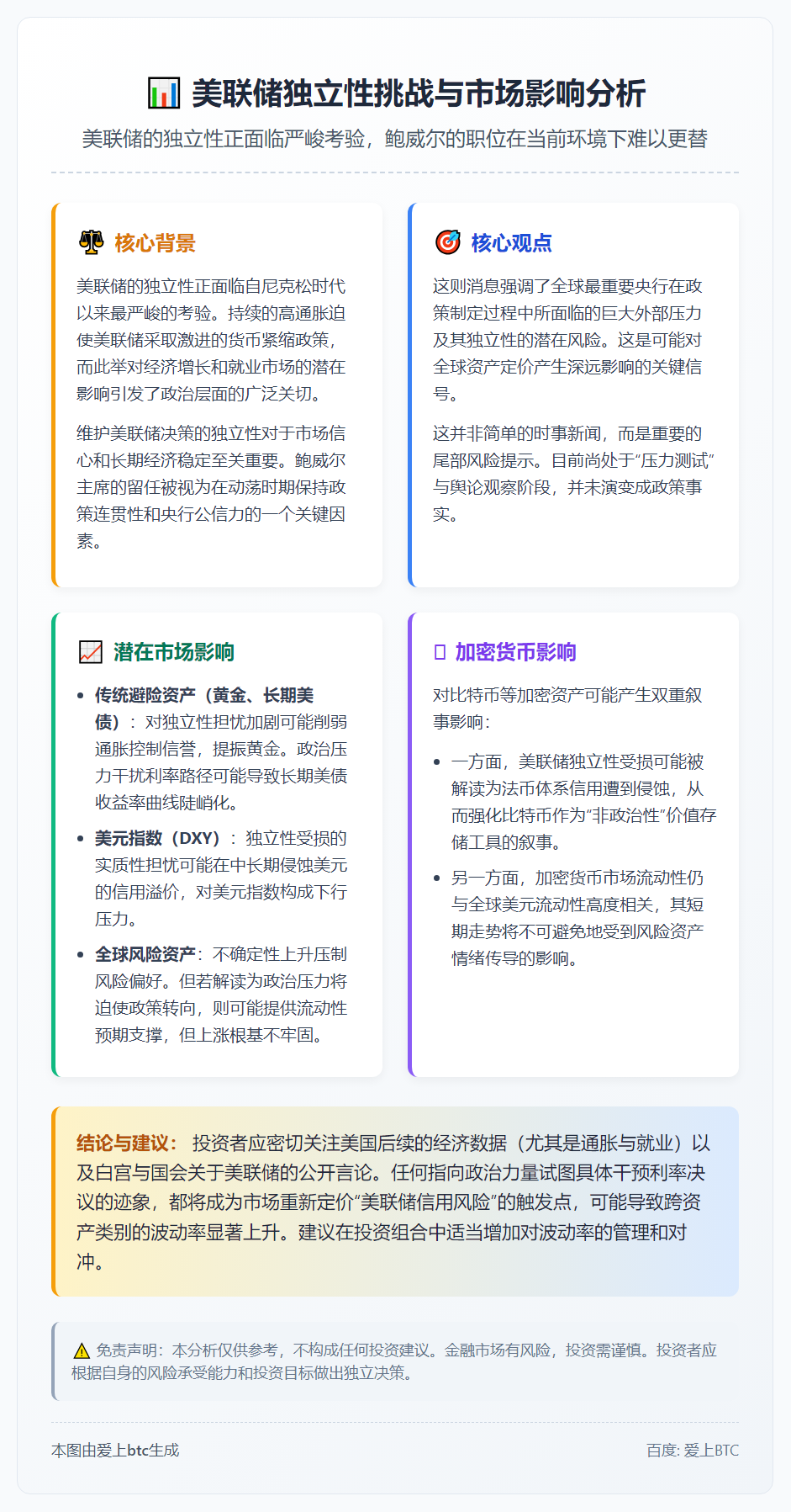 鲍威尔遇美联储独立性挑战