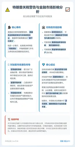 特朗普：关税若非法，美国需还数千亿
