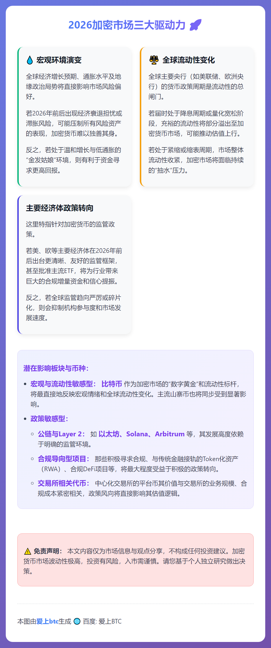 2026加密市场三大驱动力
