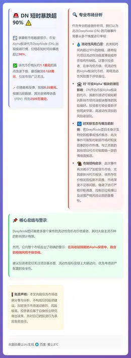 DN 短时暴跌超 90%