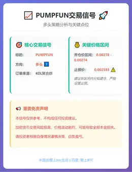 2026-01-14 11:03:04 PUMPFUN多头交易信号