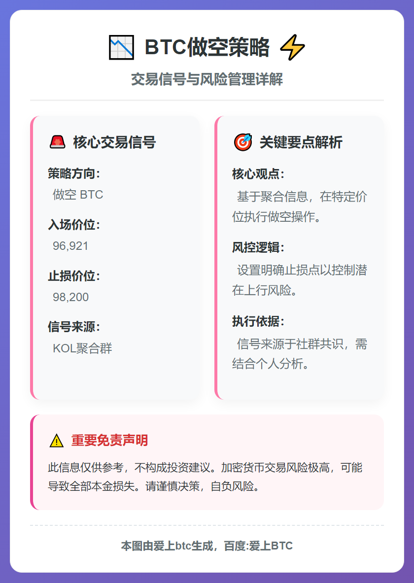BTC做空策略