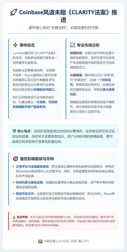 Coinbase风波未阻《CLARITY法案》推进