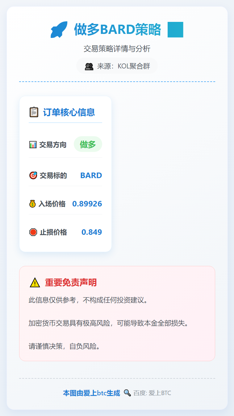做多BARD策略