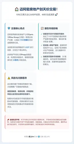 迈阿密1400万美元加密货币房产交易创纪录