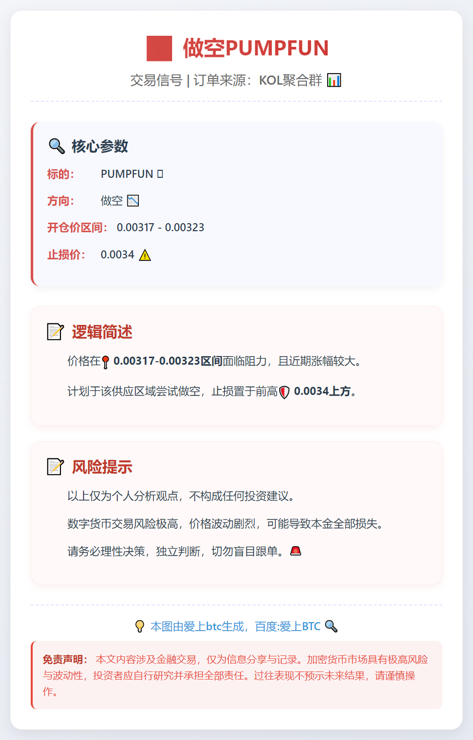 做空PUMPFUN