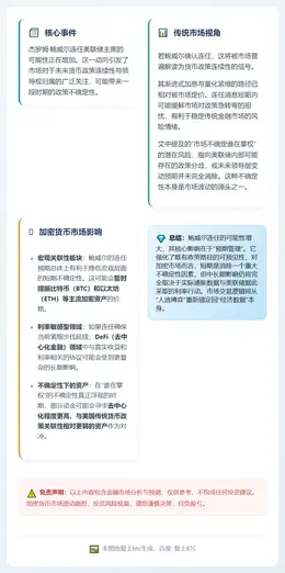 鲍威尔连任预期升温 市场担忧领导权