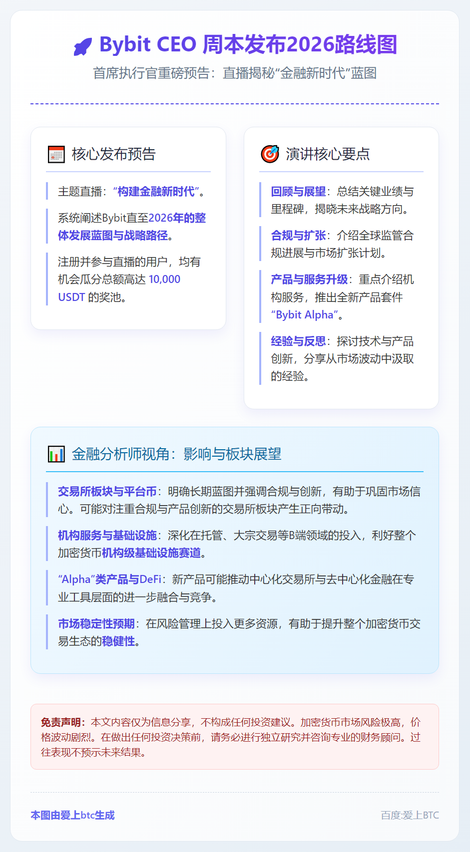 Bybit CEO 周本发布2026路线图