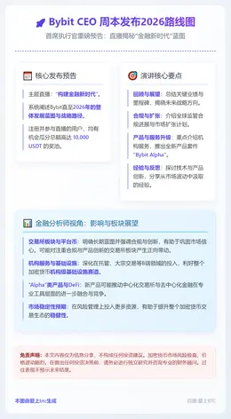 Bybit CEO 周本发布2026路线图