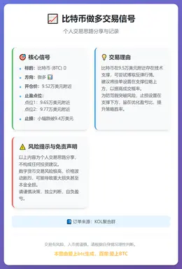 2026-01-16 19:24:30 比特币做多交易信号