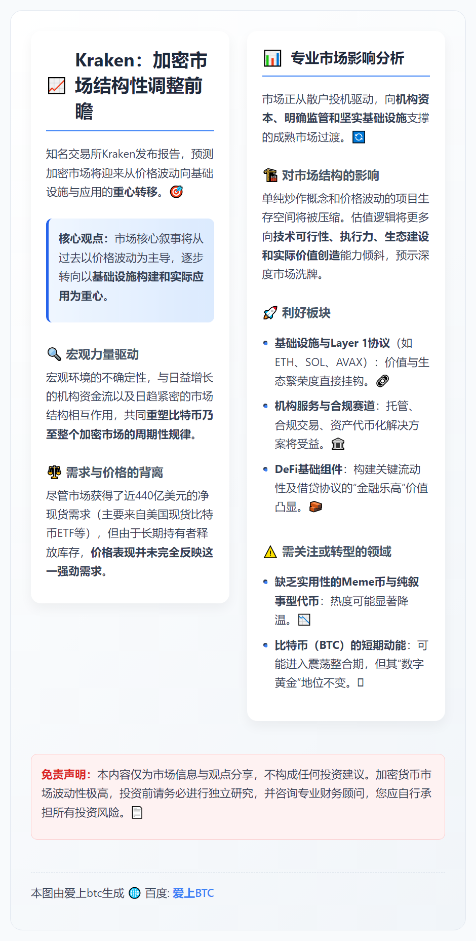 Kraken：加密市场今年或迎重大调整，宏观力量驱动结构化转