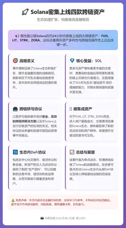 Solana密集上线四款跨链资产