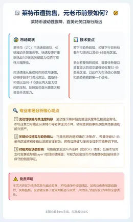 莱特币遭抛售，元老币前景如何？