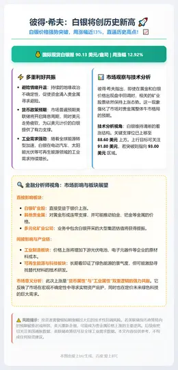 彼得·希夫：白银将创历史新高