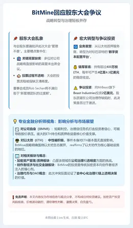 BitMine回应股东大会争议