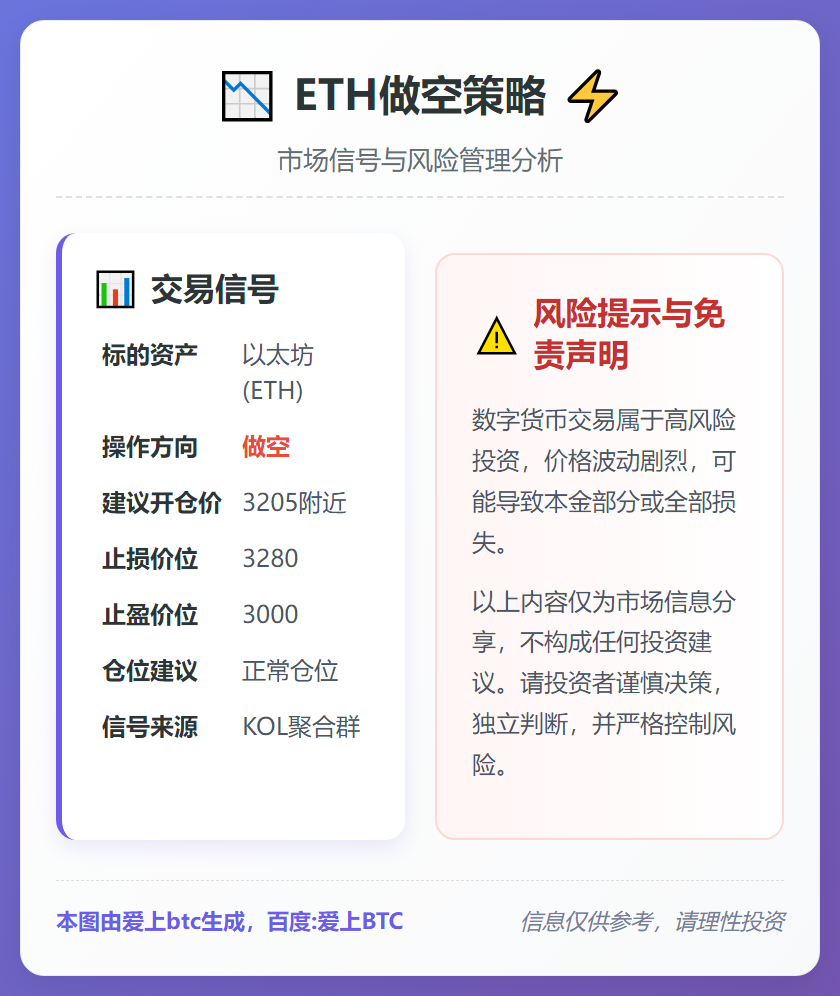 ETH做空策略