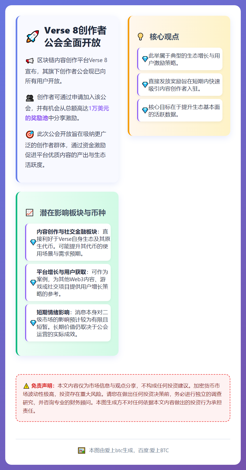Verse8公会开放，万元奖池等你拿