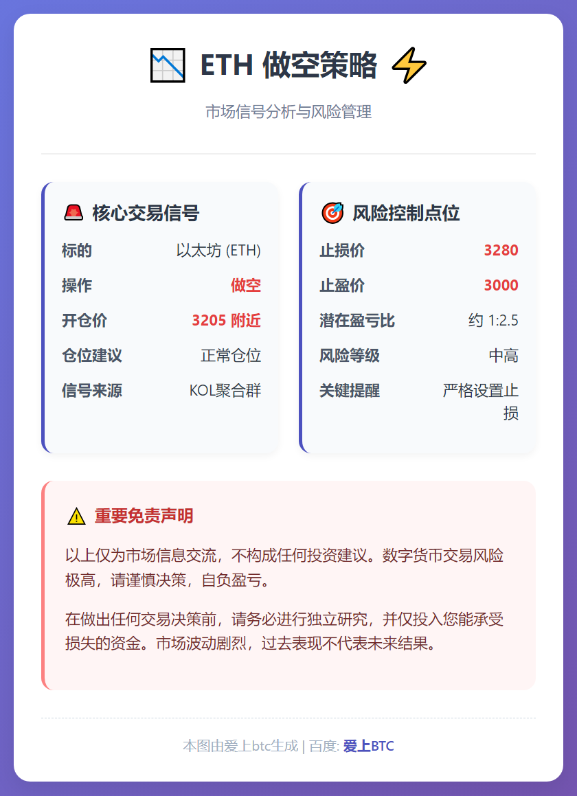 ETH做空策略
