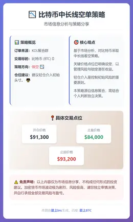 2026-01-21 14:07:02 比特币中长线空单策略