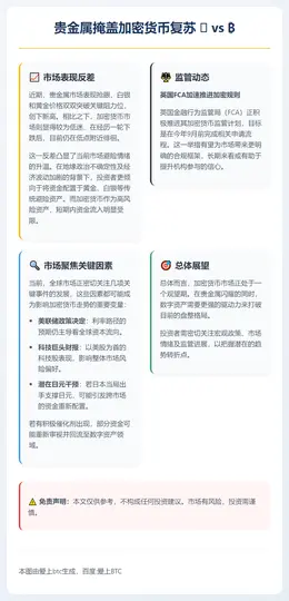 贵金属掩盖加密货币复苏