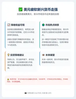 美元疲软新兴货币走强