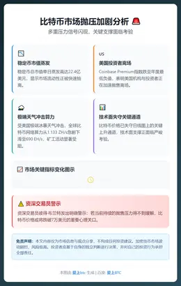 比特币1月抛压加剧，或跌破7万美元