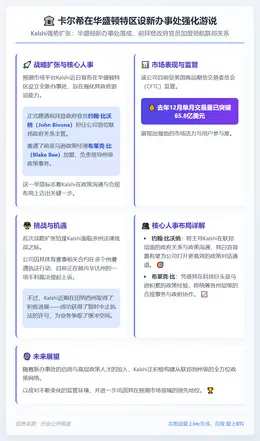 卡尔希在华盛顿特区设新办事处强化游说