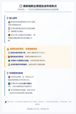 美联储新主席提名成市场焦点