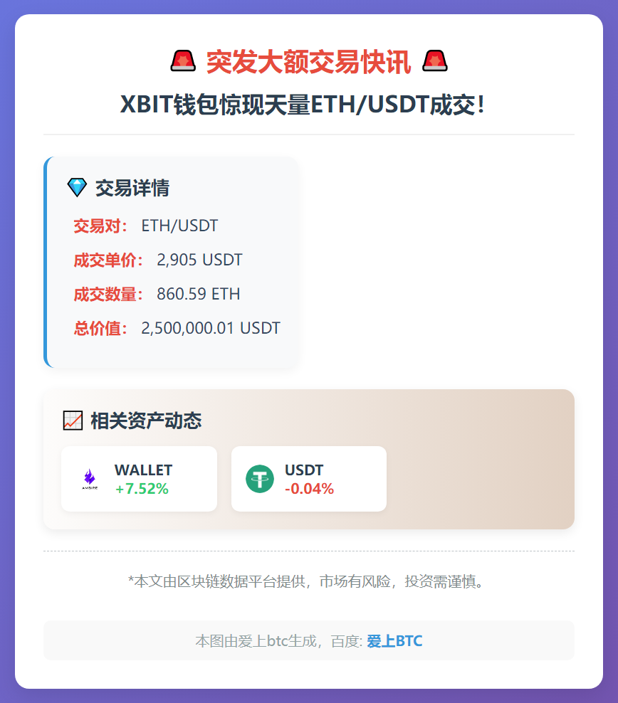 币圈大额交易监控