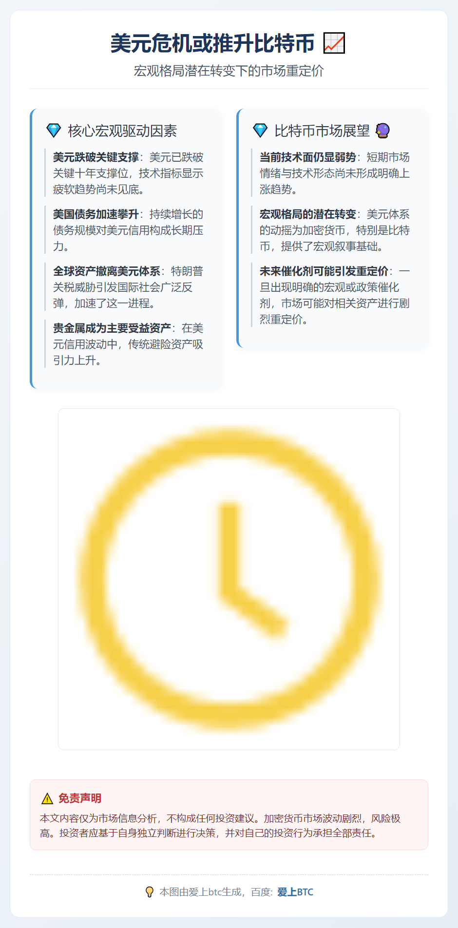 美元危机或推升比特币
