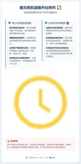 美元危机或推升比特币